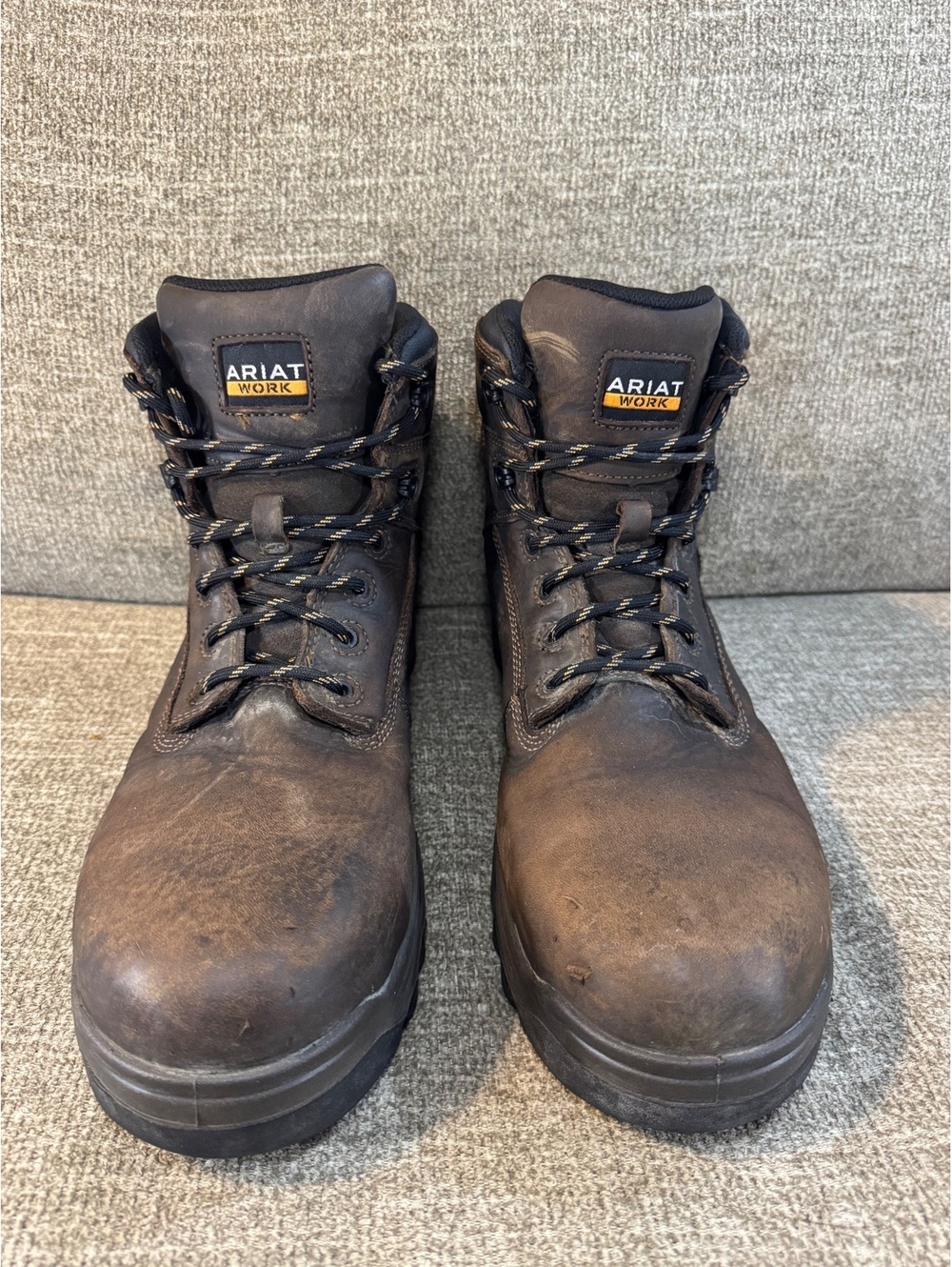 Ariat Men's Turbo Duratread 6" Waterproof Work Boots Steel Toe Size 12EE
